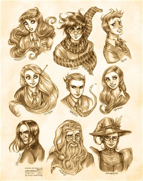 Harry Potter: Portraits - Percy Jackson vs Harry Potter Fan Art ...