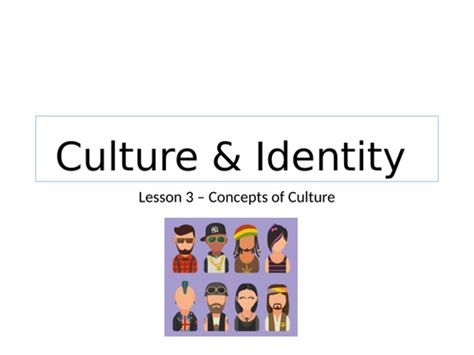 AQA Sociology Culture & Identity - Topic 1 - Concepts of Culture ...