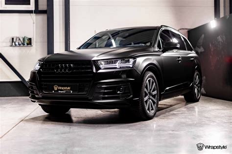 Audi Q7 - Satin Black Wrap | WrapStyle