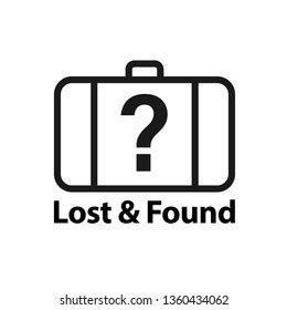 Lost and Found Icon Images, Stock Photos & Vectors | Shutterstock