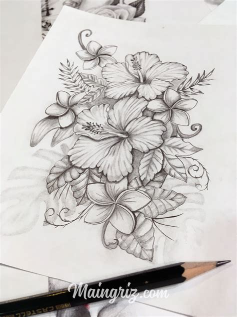 Hibiscus tattoo design maingriz tattoo design – Artofit