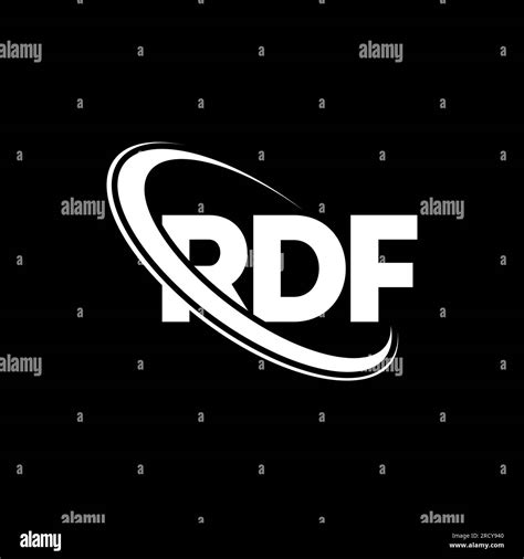 Rdf circle logo Stock Vector Images - Alamy