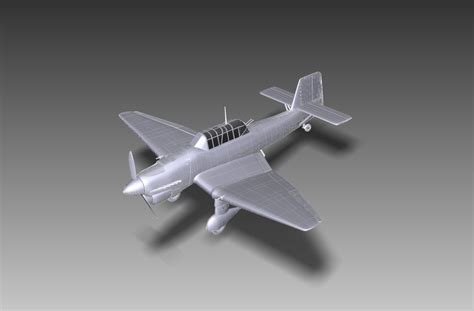 3d model junkers ju-87 stuka ju