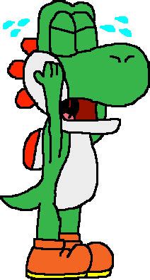 Yoshi Crying by macloud34100 on DeviantArt