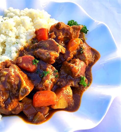 Phuthu and beef stew - Zanele Ka Mvelase's Kitchen | Facebook