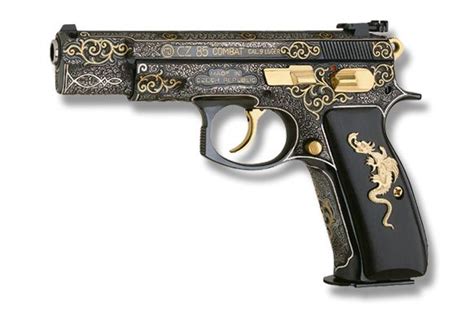 engraved guns - CZ 85 COMBAT | Gun Cabinet | Pinterest | Pistols, Black ...