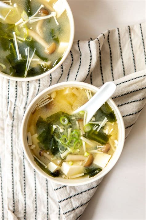 The Best Vegan Miso Soup | Easy + Healthy Recipe - From My Bowl