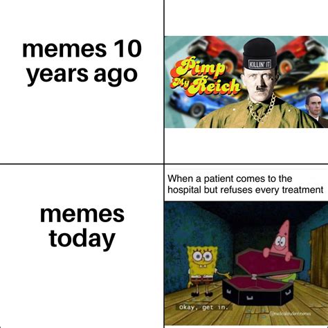 I noticed a Evolution : r/memes