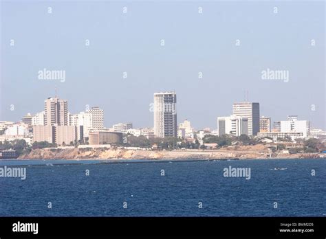 Senegal, Dakar. Skyline Stock Photo - Alamy