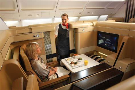 Etihad Airways First Class Suites on A340 | The Luxe Insider