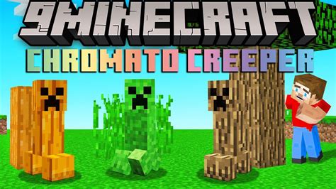 Chromato Creeper Mod (1.18.1, 1.16.5) - Camouflage Creepers ...