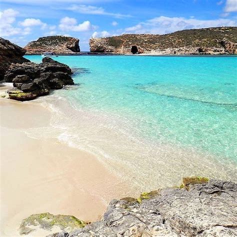 #Comino - One of the most loved beaches in Malta! Who'd love to be # ...