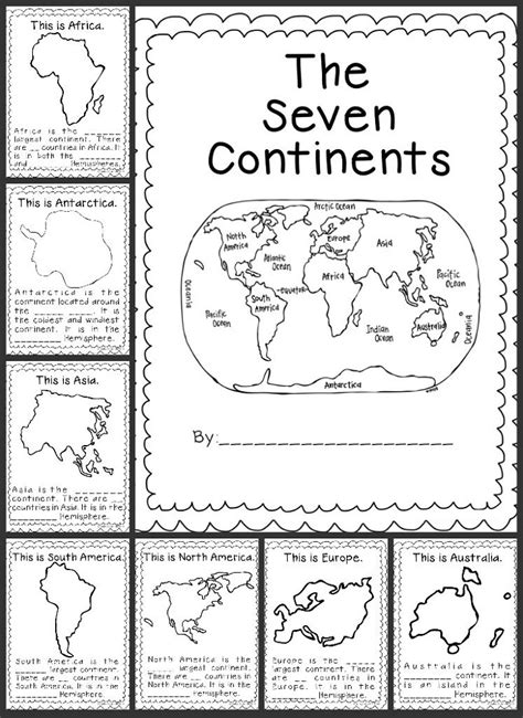 Geography Worksheets for Kids | Learning Printable