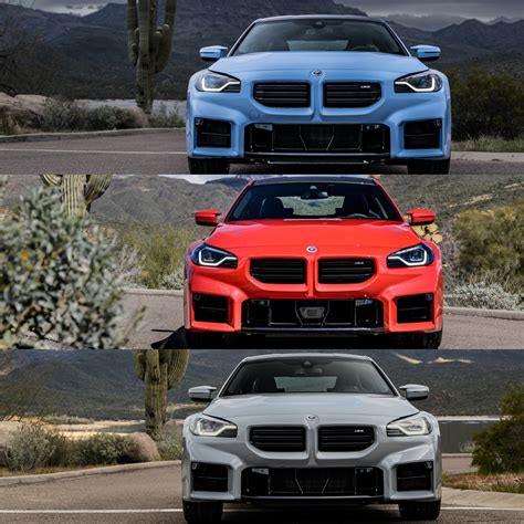 BMW M2 in Brooklyn Grey, Toronto Red, Zandvoort Blue – Pick Your Favorite