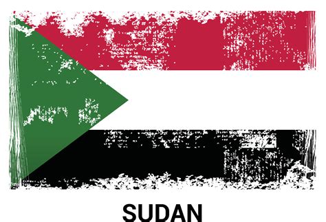 Sudan Flag design vector 13373085 Vector Art at Vecteezy