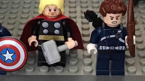 Lego marvel |stop motion # 2| avengers trailer - YouTube