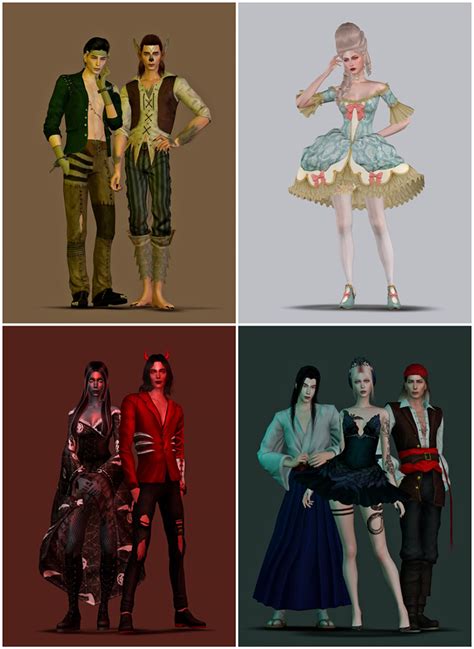 Sims 4 Maxis Match Halloween Costumes CC (Adults + Children) – FandomSpot