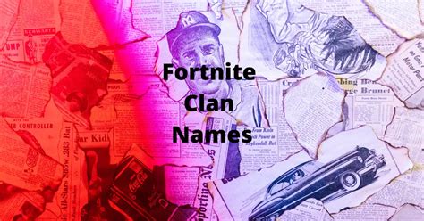 450+ Fortnite Clan names that are Cool, Best, and Sweaty