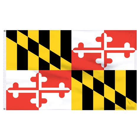 Maryland Flag 4 x 6 Feet Nylon - Walmart.com