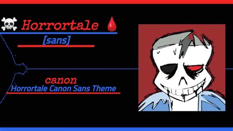 Horrortale sans canon theme - YouTube