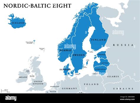 Scandinavian Peninsula On World Map