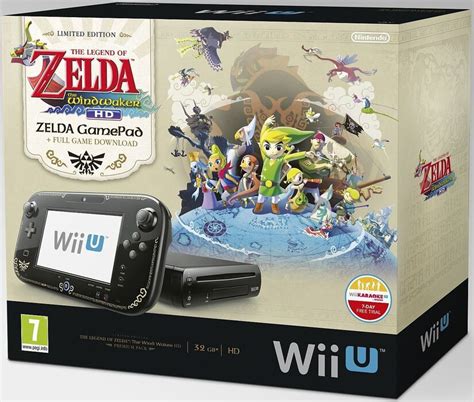 Nintendo Wii U Premium Zelda Console Bundle Limited Edition