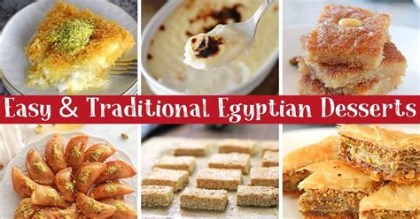 Easy and Traditional Egyptian Desserts - Amira's Pantry