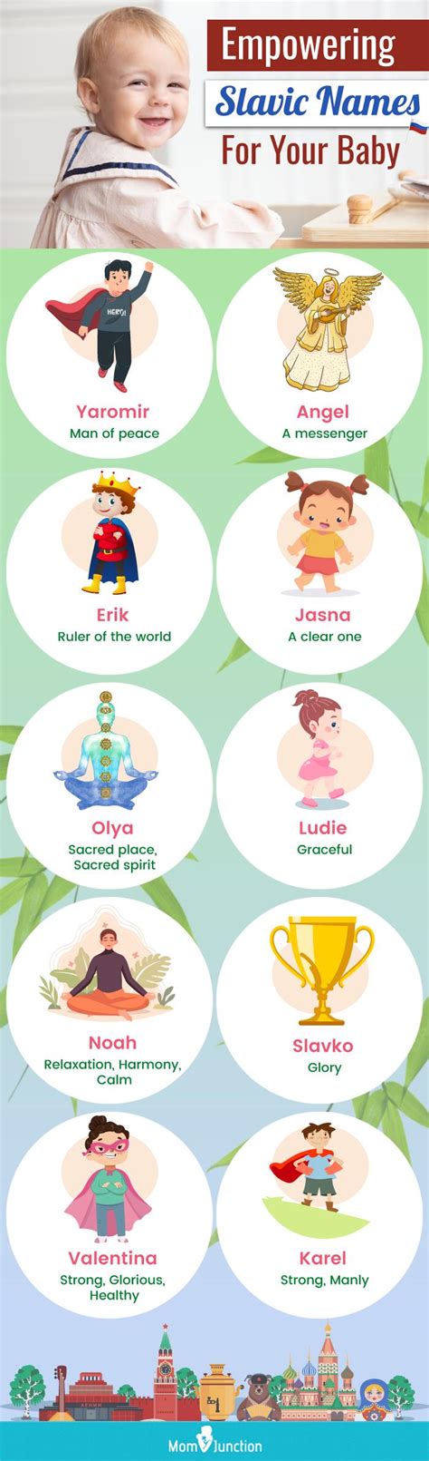 294 Exotic Slavic Baby Names With Meanings | Momjunction | MomJunction