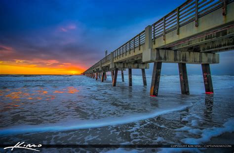 Jacksonville Beach Pier Sunrise