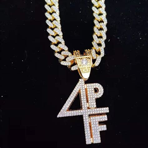 Icedgame & Co's Hip Hop LIL BABY 4PF CUBAN CHAIN REPLICA