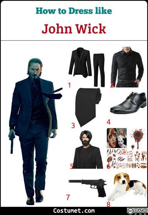 John Wick Costume for Halloween | Halloween costume suit, Mens ...