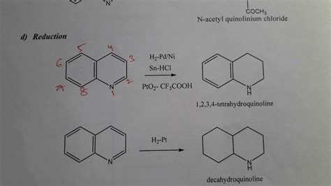 QUINOLINE - Synthesis, Reactions and Medicinal uses - YouTube