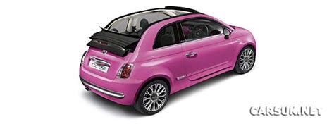 Fiat 500 Pink - now it's the 500C convertible