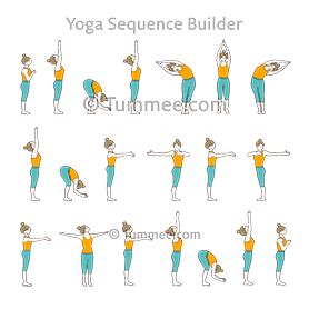 Egyptian Sun Salutation Sequence Yoga (Egyptian Surya Namaskar Vinyasa ...