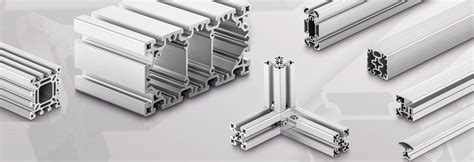 Aluminium profile system, mounting aluminium profiles without machining