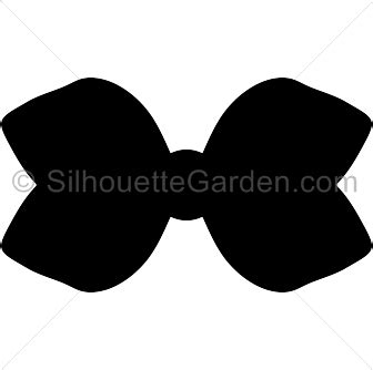 Hair Bow Silhouette - Free Clip Art, Printable, and Vector Downloads