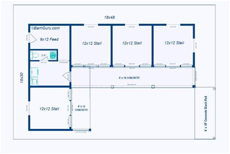24+ 6 stall horse barn plans information | smallhorsestabledesigns