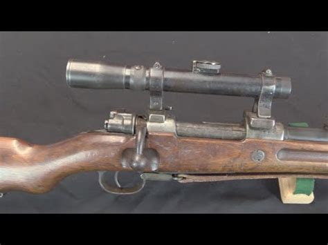 WWI German Gewehr 98 Sniper - YouTube