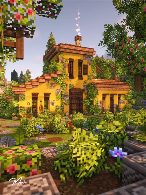 Munkei | Patreon | Minecraft farm, Minecraft houses, Minecraft cottage