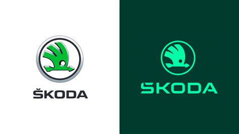 Brand New: New Logo for ŠKODA AUTO by Strichpunkt Design