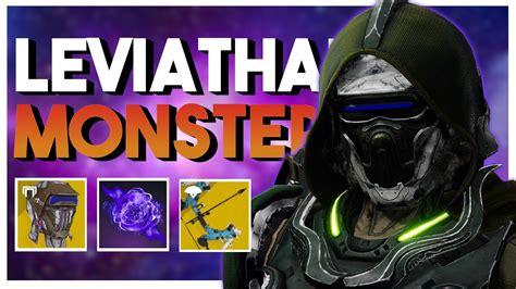 This Buffed Void Leviathan's Build Solo GM Bosses! (FOETRACER) Hunter ...