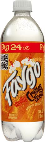 Faygo Creme Soda 24oz | Southern States Beverages LLC