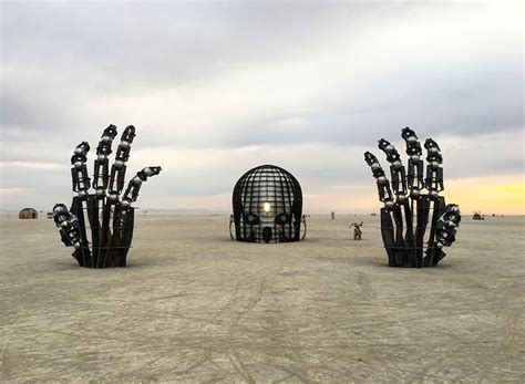 burning man art installations: a look at black rock city's fiery finish