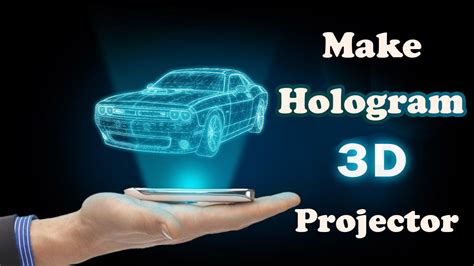 Make 3D Hologram Projector at Home - YouTube