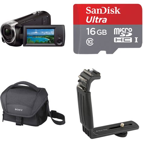 Sony HDR-CX405 Full HD Handycam Kit with 16GB Card B&H Photo