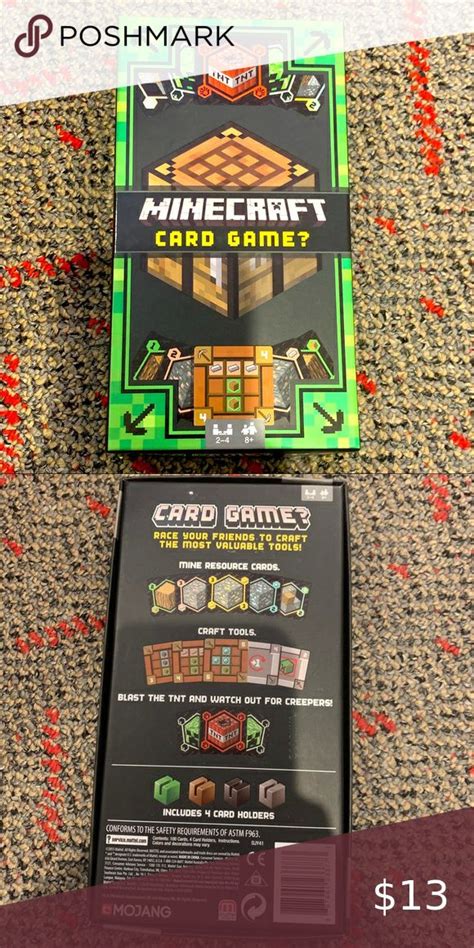 Minecraft card game | Card games, Cards, Travel candles