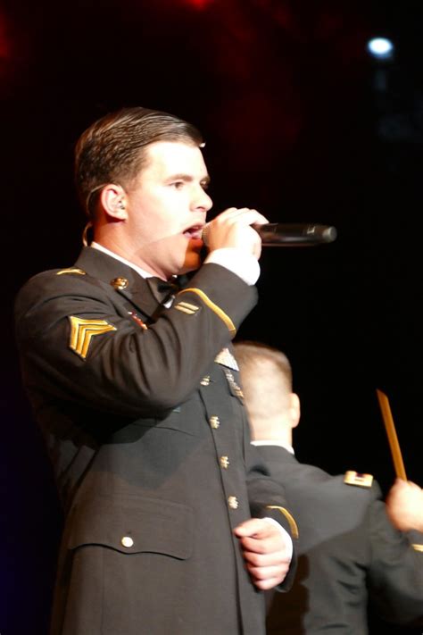 Army Materiel Command Band Soldier performs for his biggest fans ...