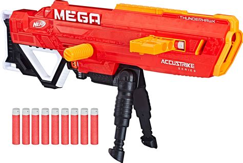 Buy NERFThunderhawk Nerf AccuStrike Mega Toy Blaster - Longest Nerf ...