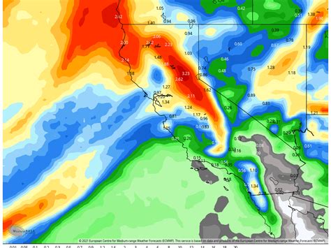 Snow Returns Sunday Night into Monday... | Mammoth Daily Snow Forecast ...