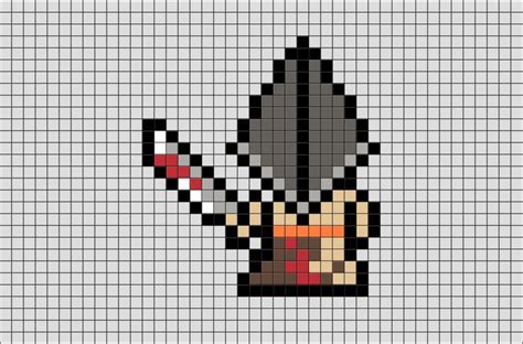 Silent Hill Pyramid Head Pixel Art | Pixel art pattern, Pixel art ...